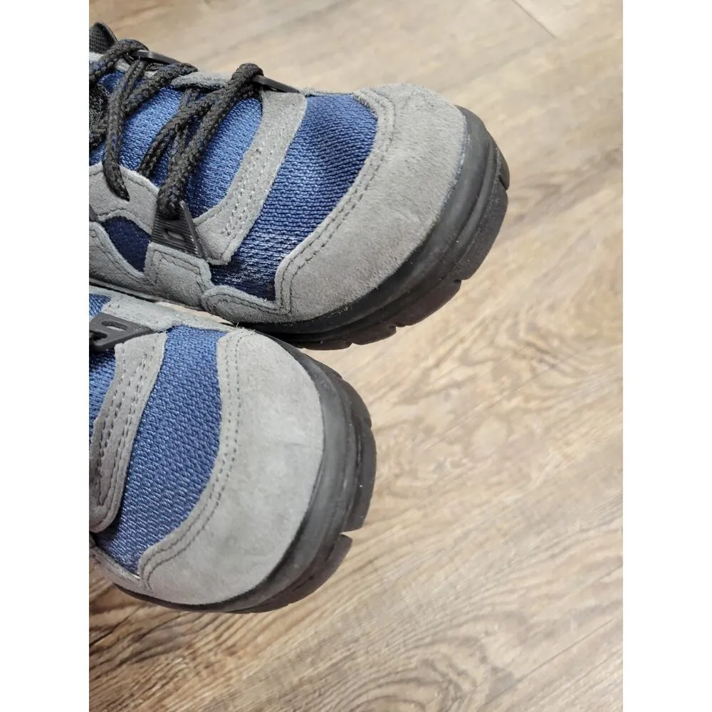 Lake Shoes Womens 6.5/7 Mountain Cycling Sneakers Blue Gray Suede Lace Up Shoes - Image 8