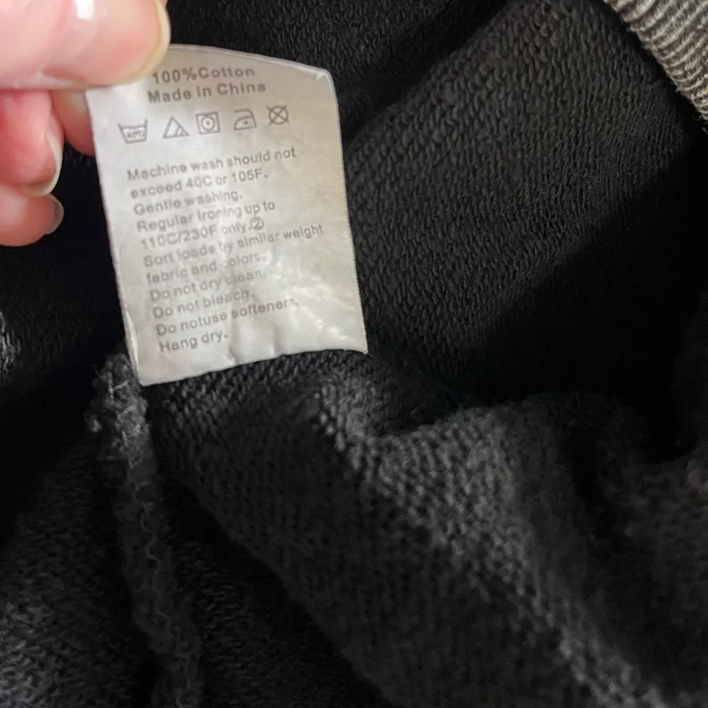 ASTRO BOY Philoctetes Cartoon Crewneck Sweatshirt Vintage Wash Unisex Sz S NWT Black - Image 5