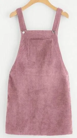 Light Pink Overall Dress - Image 3