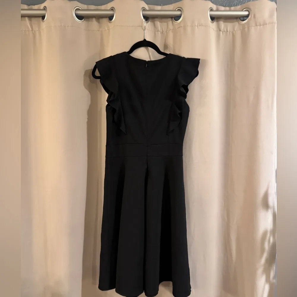 Women’s NWT Yathon  Black Ruffle Dress - Image 2