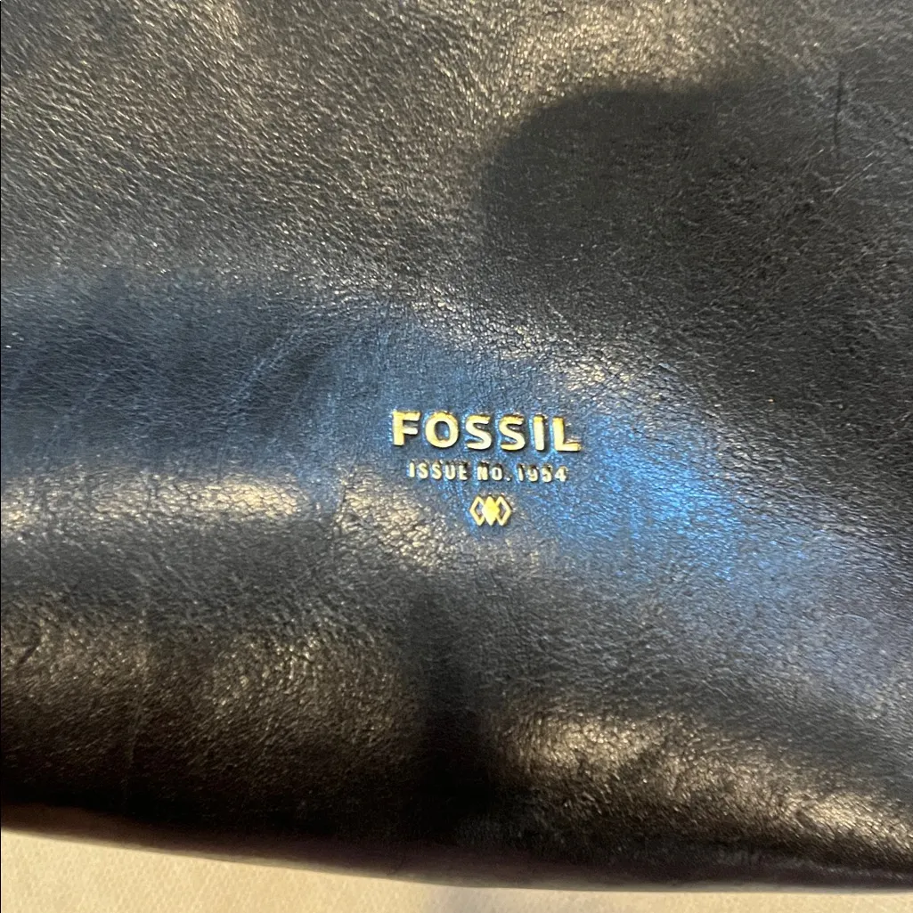 Fossil Leather Crossbody Bag - Image 3