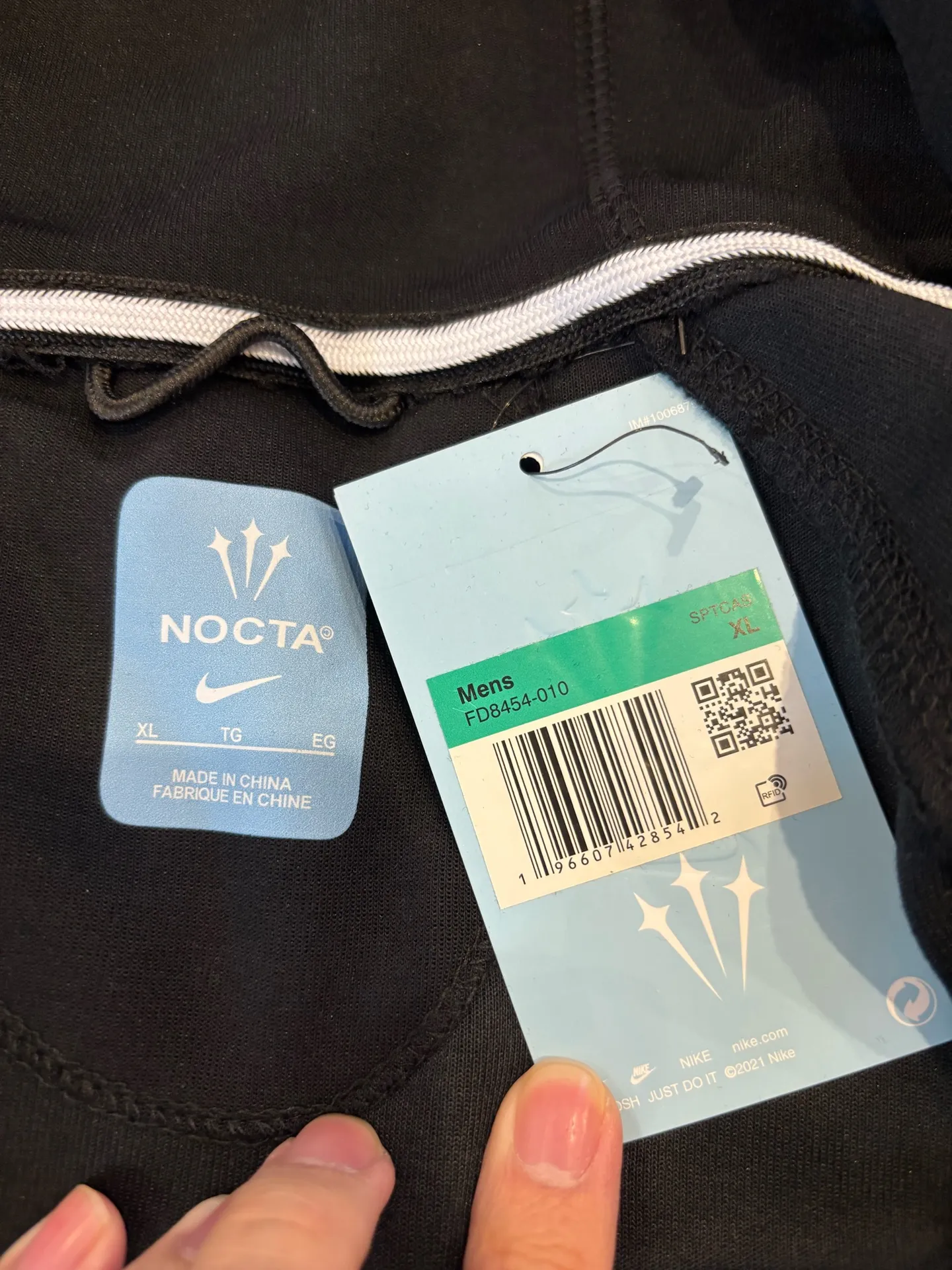 Nike NOCTA Tech Fleece zip-up x Hoodie Size XL - Image 4