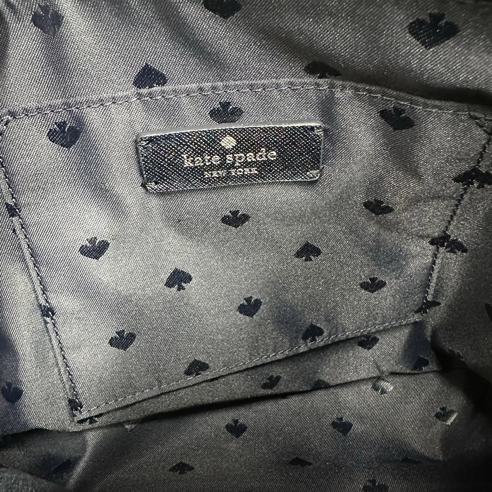 Kate Spade New York‎ Lola Glitter Small Satchel Dusk Navy - Image 9