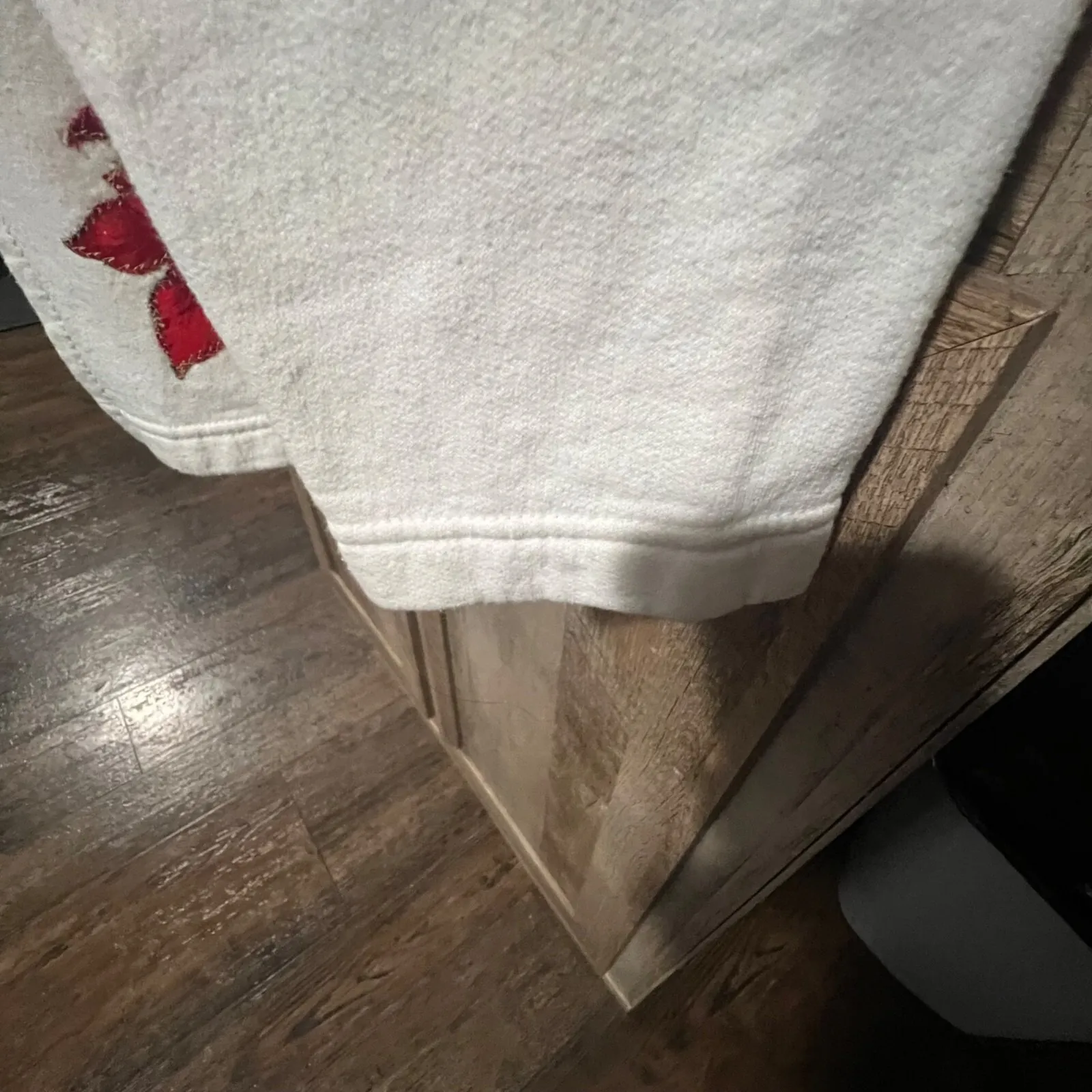 Vintage Poinsettia Cardigan Sweater‎ Holiday Christmas Grandma Core - Image 7