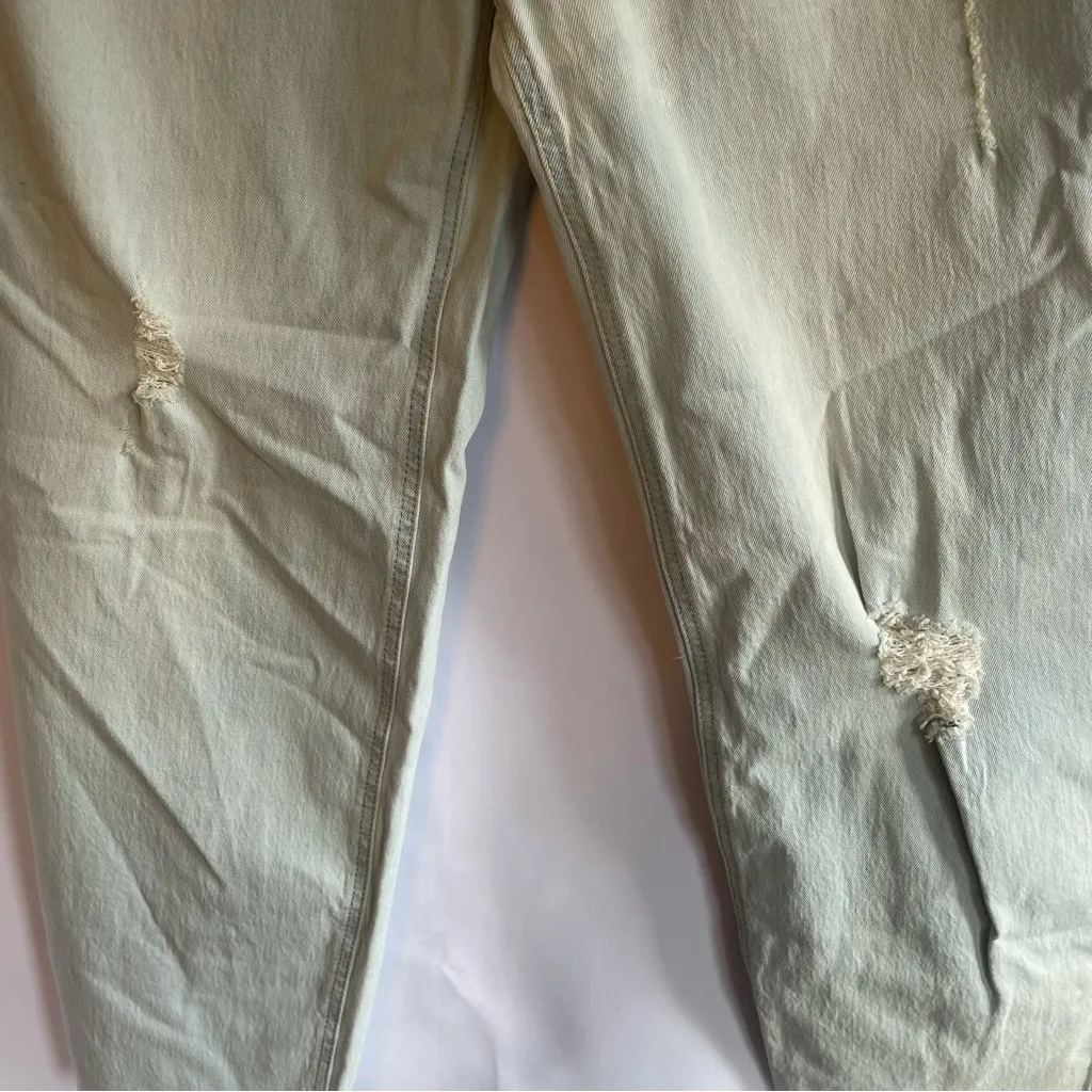 LC Lauren Conrad Jeans Women's 10 Blue Light Wash Super High Rise Crop Jeans NWT - Image 11