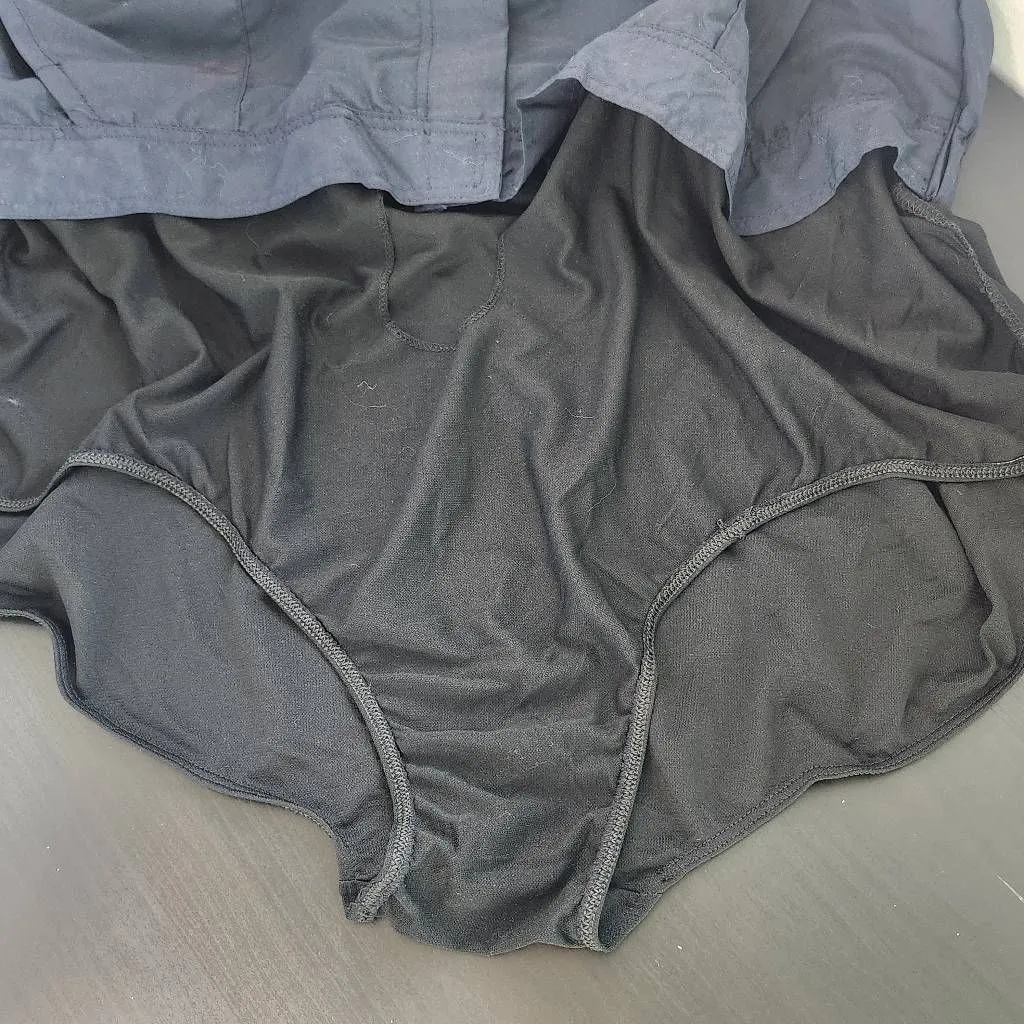 Aquabelle Women's Navy Swim Short NWT Size 24 Plus Size Swim Short Blue - Image 5