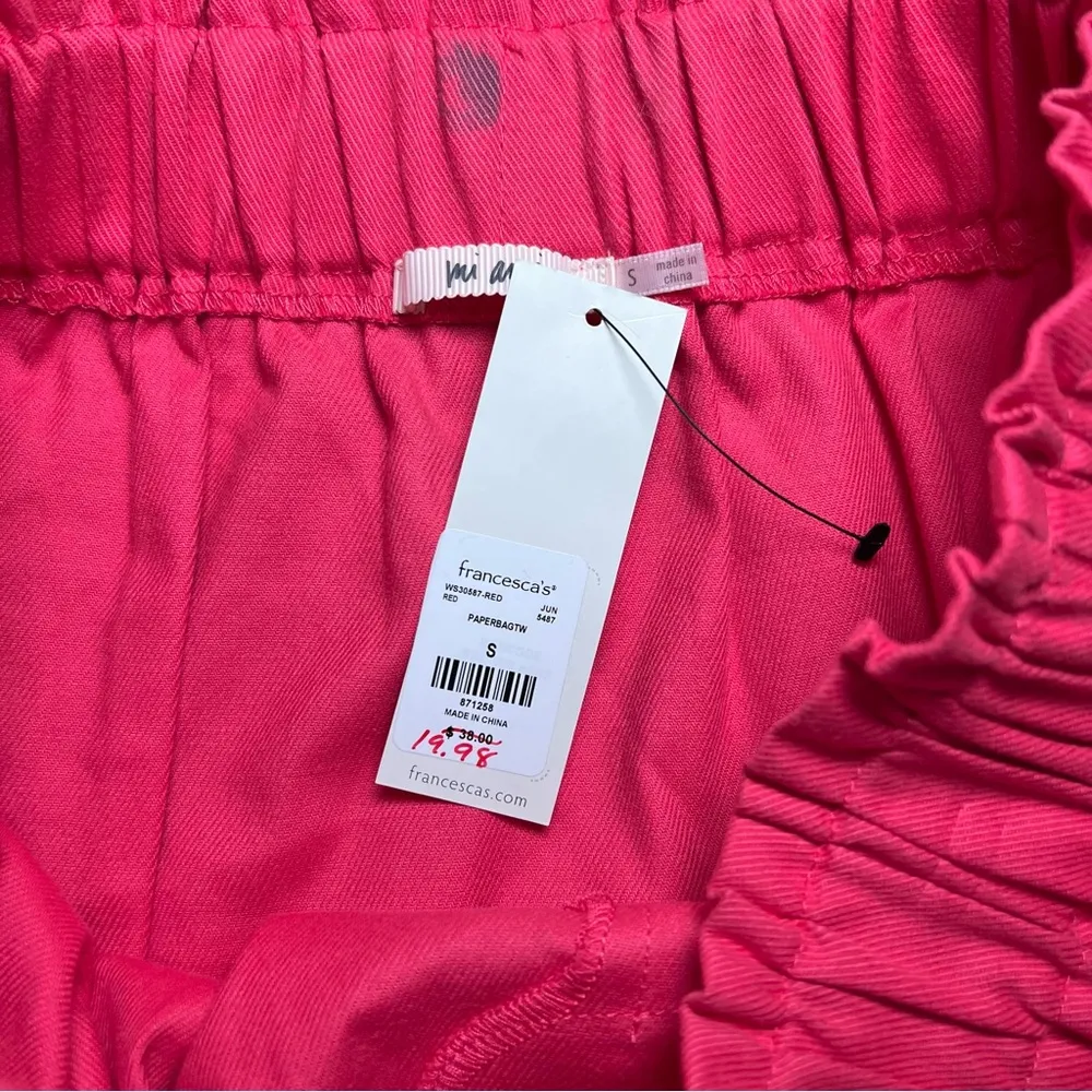 Francesca’s pink paper bag skirt - Image 6