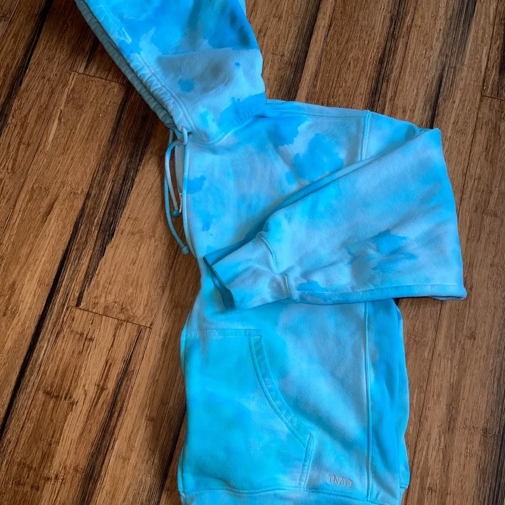 TNA by Aritzia tie dye full zip Blue Size M - Image 6