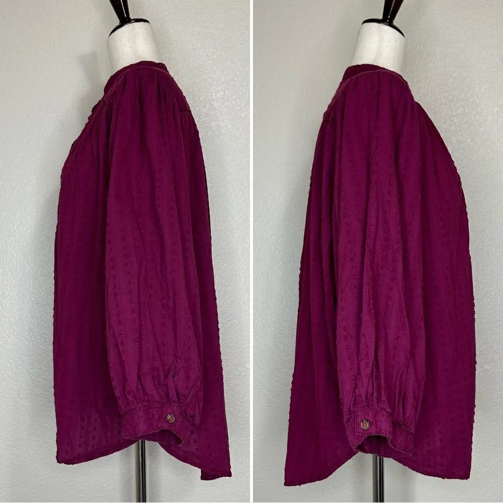 Anthropologie Pilcro Tavi Boho Embroidered Button Down Top - Image 6