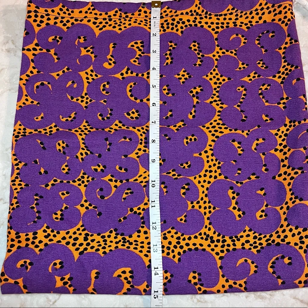 CONVERSE x MARIMEKKO Fabric Dust Bag Purple Orange Shoe Lace Medium - Image 7