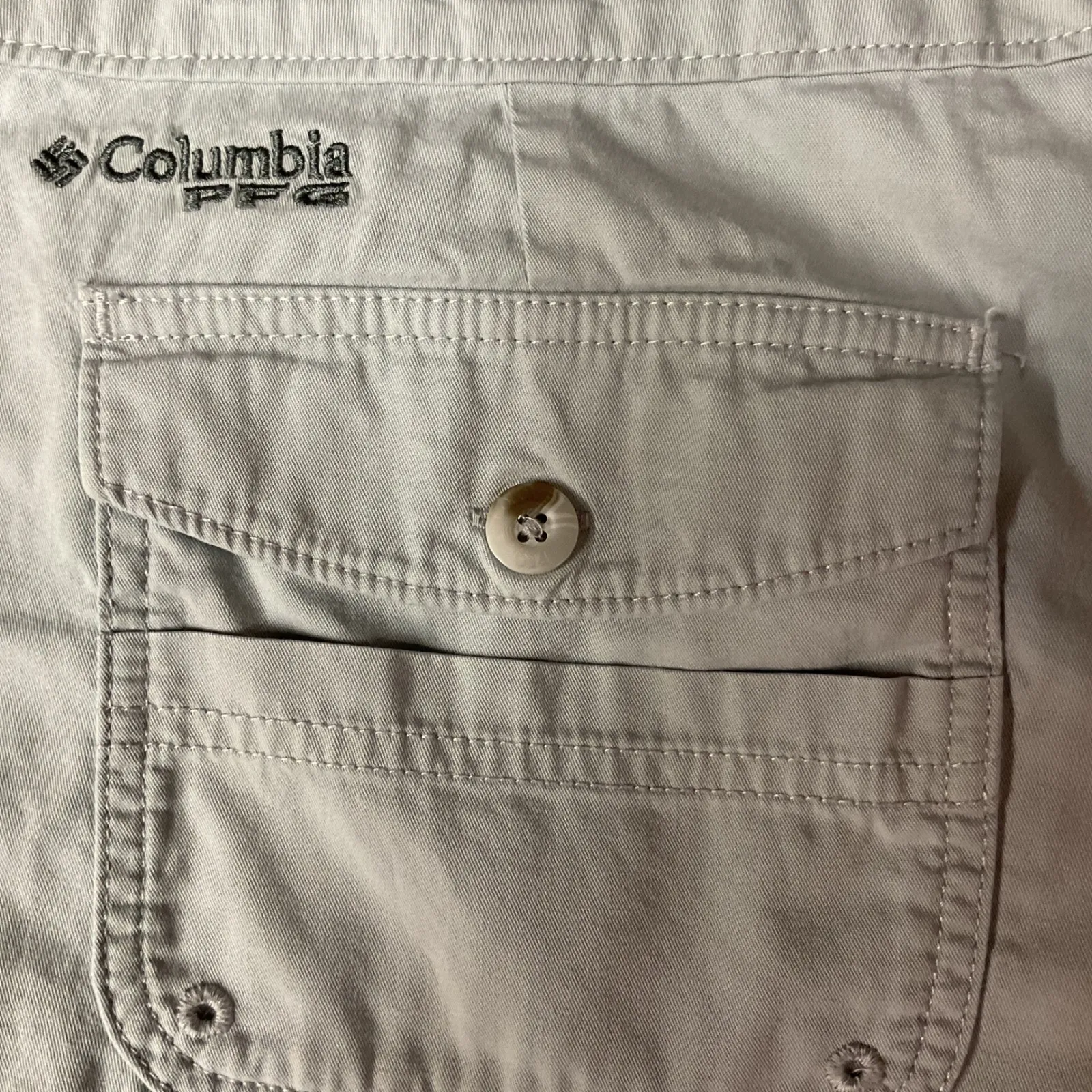 Columbia PFG Omni-Shade‎ Sun Protection Outdoors Performance Shorts Size 14 / 10 - Image 4