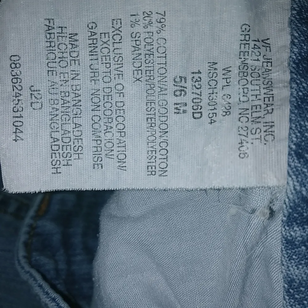 Lee Riders 5/6 30x30 Boot Stretch Light Wash Jeans - Image 2