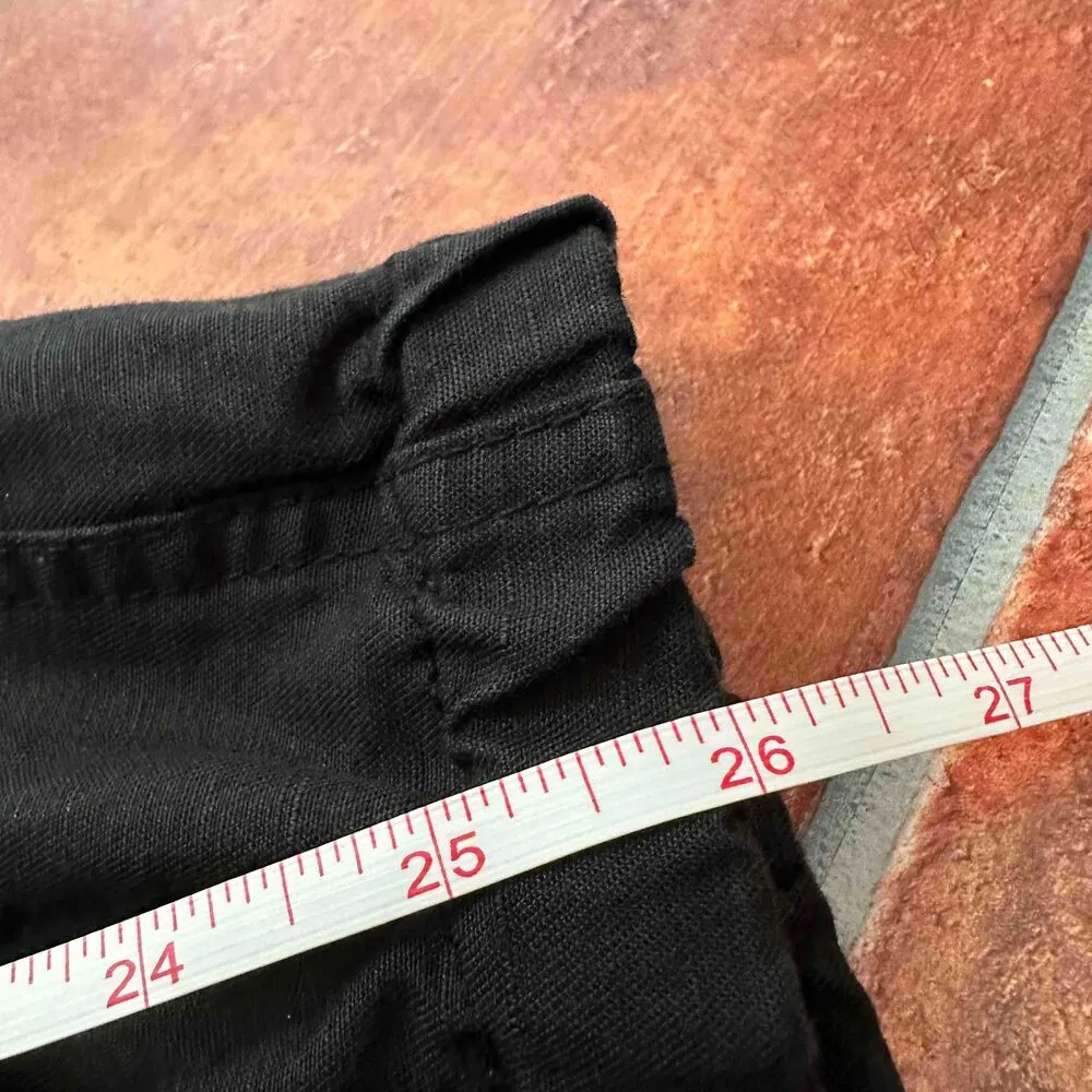 Sly Glamour Graphic Print Military Casual Jacket Black Size 2 - Image 11