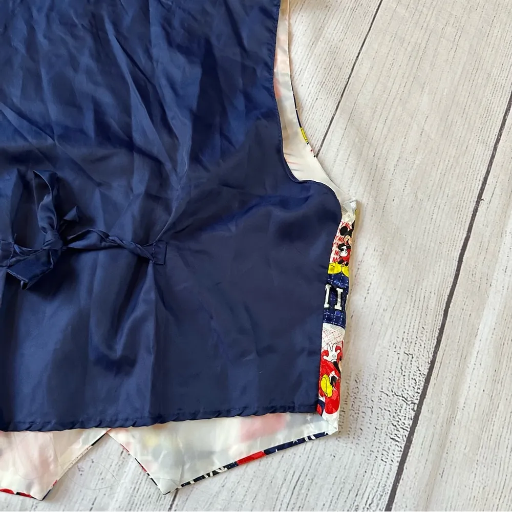 Vintage Mickey Unlimited patriotic red white blue vest - Image 10