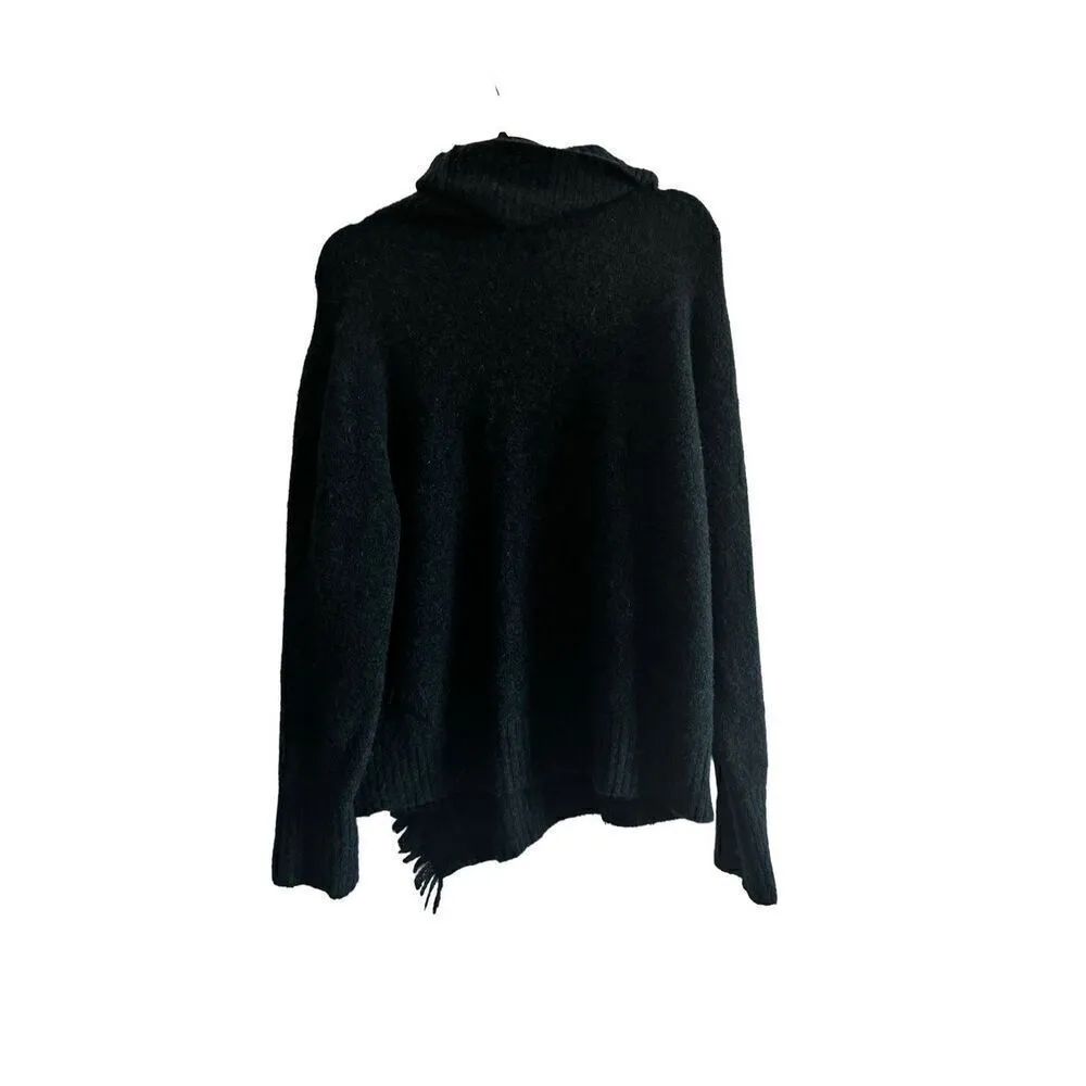 3.1 PHILLIP LIM Fringe Overlap Turtleneck Sweater Size M - Image 11