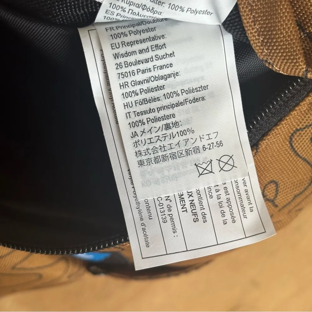 NWT KAVU Original Rope Sling Pack with Adjustable Rope Shoulder Strap Tan Topo - Image 7