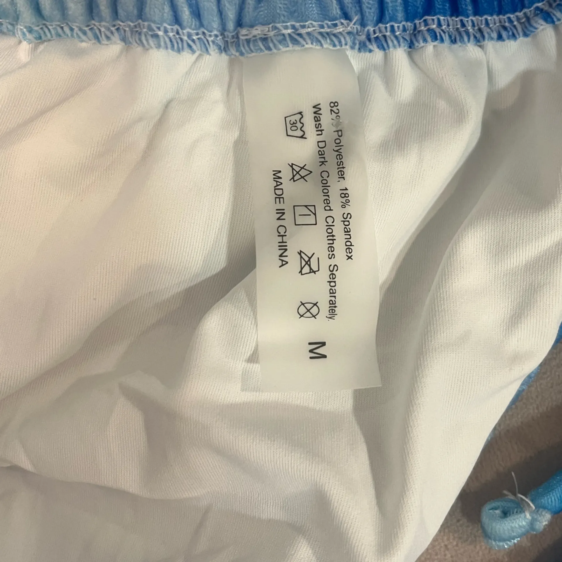 New velvet bikini Blue Size M - Image 5