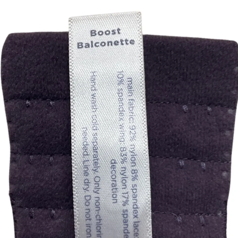 Cacique Boost Strappy Cage Front Sexy Padded Underwire Balconette Bra Size 40DD - Image 9