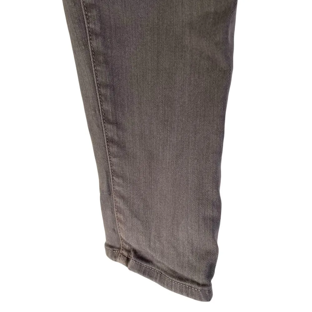 Vince Dylan Skinny Khaki Iron Wash Curvy Tailored Low Rise Stretchy Jeans Sz 26 - Image 10