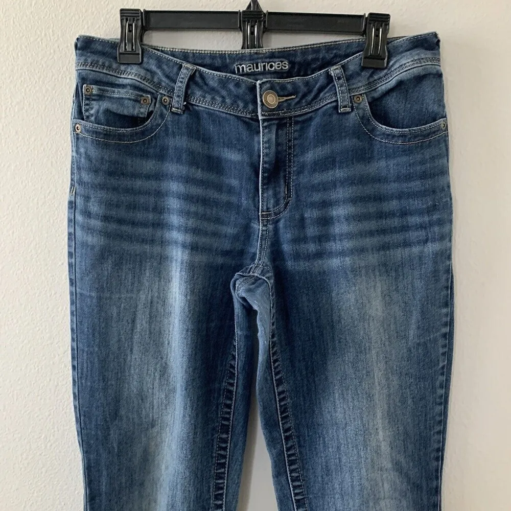 Maurice's  Size 8 Regular Blue Boot Cut Jeans - Image 2