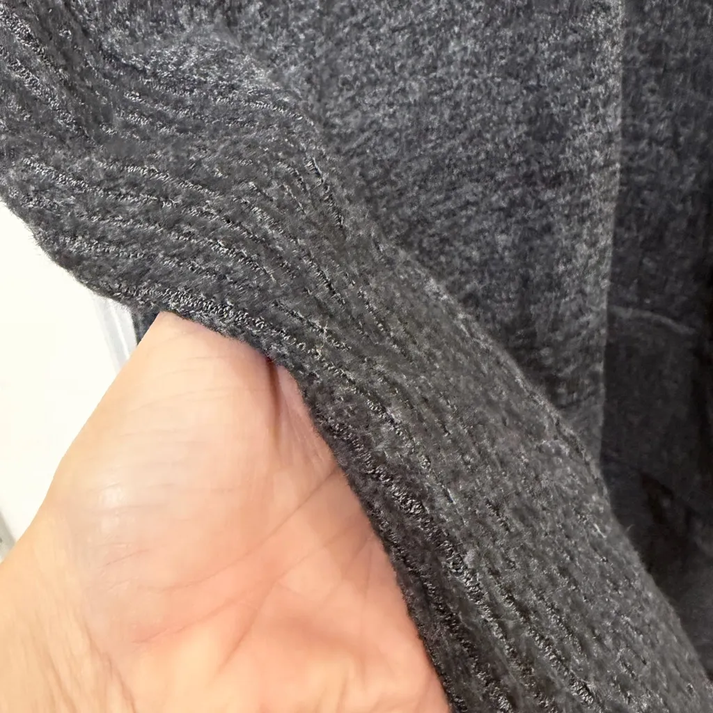 White Birch Dark Gray Crew Neck Sweater - Image 3