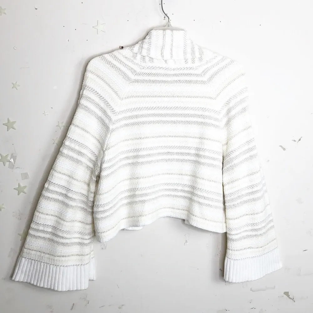 MOTH Anthropologie beige knit kimono sweater - Image 7