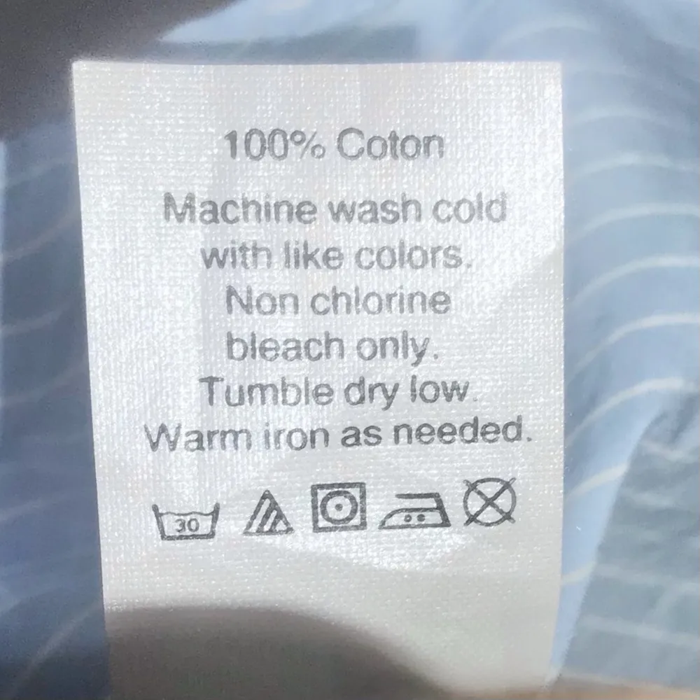 Madewell Light Blue & White Striped Tie-Sleeve Peasant Popover Blouse Top - Image 10