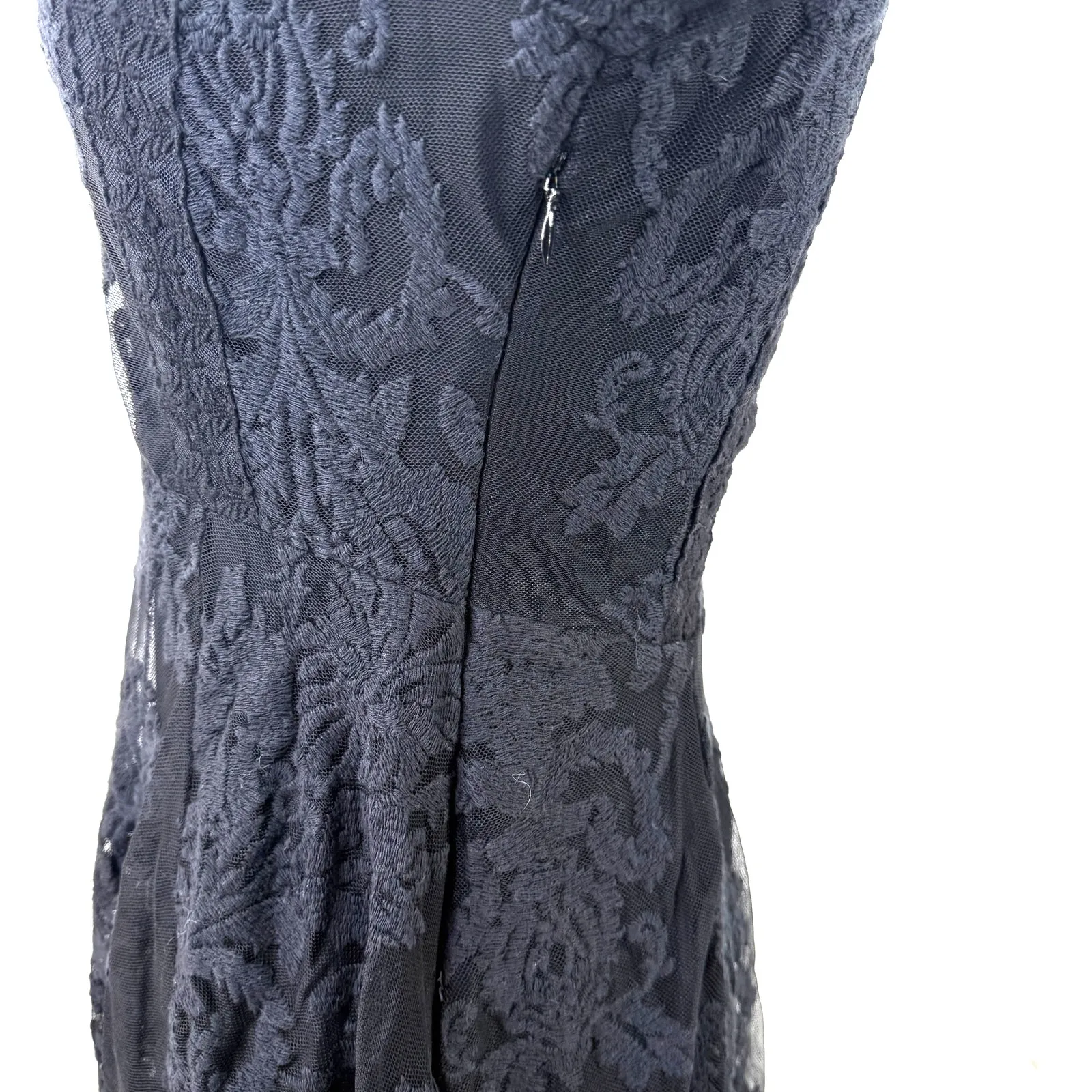 Free People Reign Over Me Lace Long Sleeve Dress Size 0 - Image 4