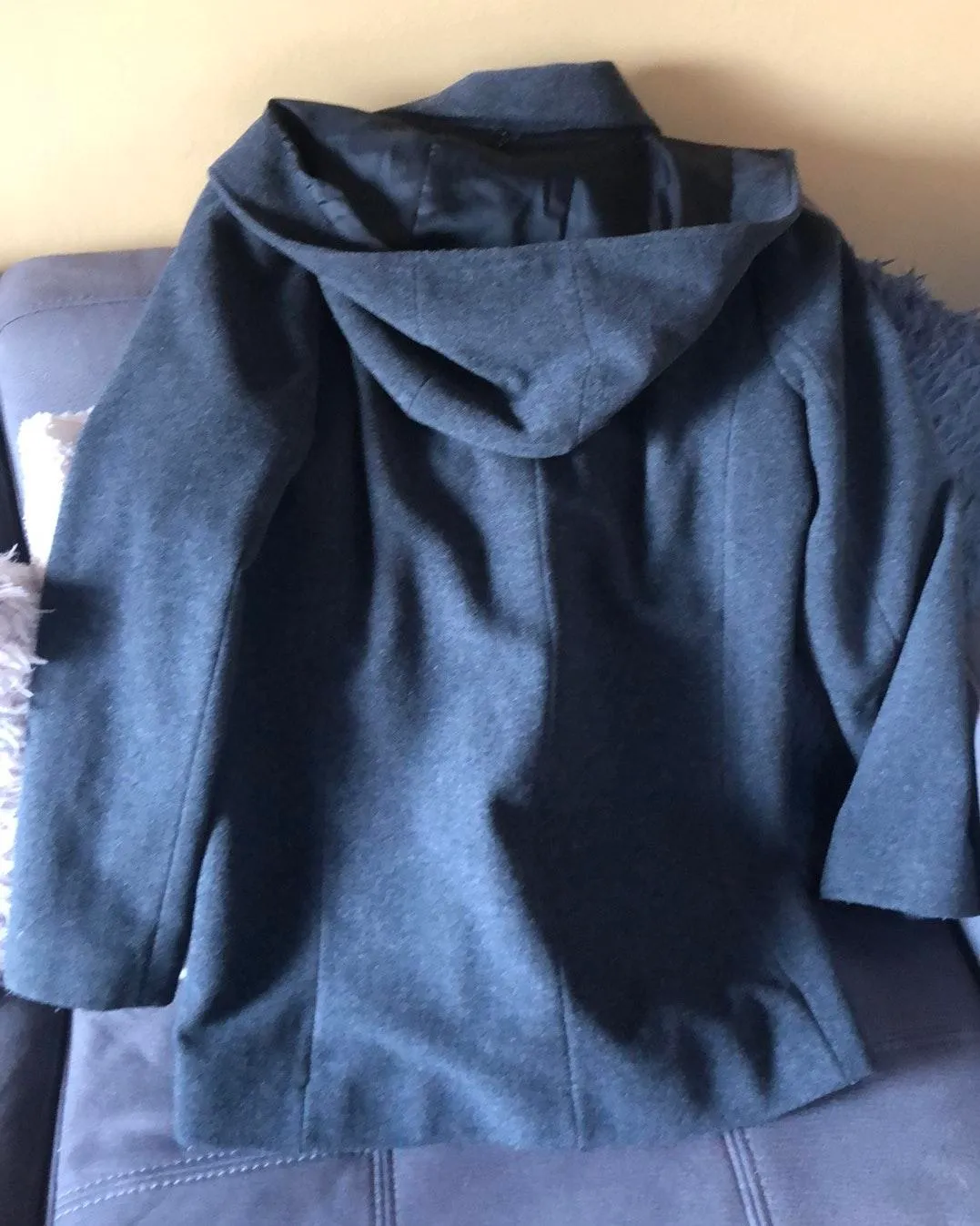 REACTION Grey/Charcoal Coat Size 14 - Image 4