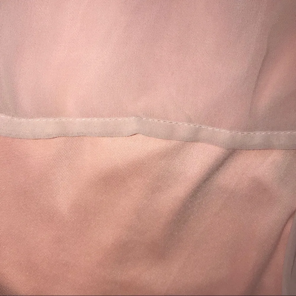 L'atiste Pink Sleeveless Crochet Lace Top Pleated Mini Dress - Image 7