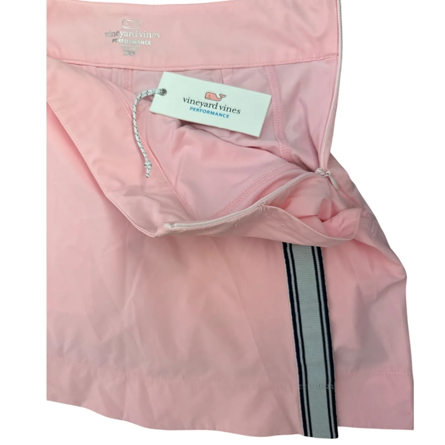 Vineyard Vines Performance Golf Core A-Line Skort in Flamingo Pockets‎ Size XXS - Image 9