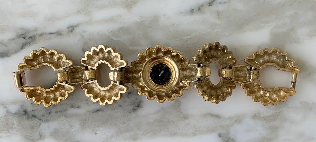 Fern Freeman Gold Shell Cuff Bracelet - Image 3