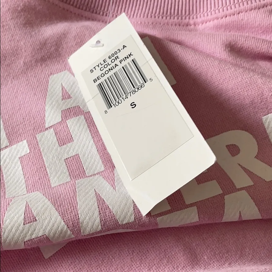 NWT Dubgee By Whoopi I AM THE AMERICAN DREAM Top Pink - Image 8