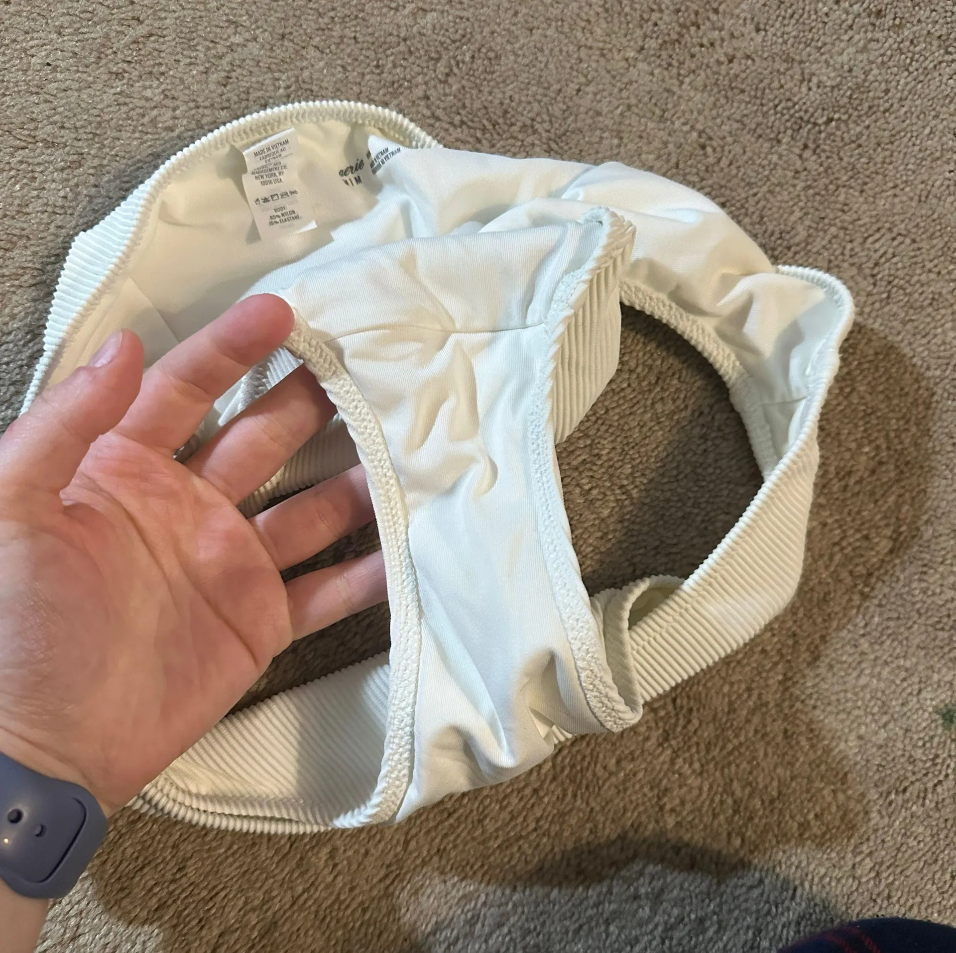 White Bikini Bottoms - Image 4