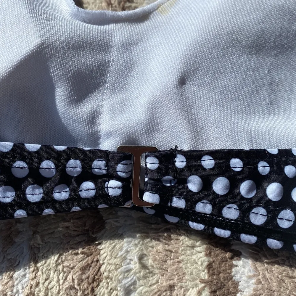 Polkadot swimsuit set​​ Black Size M - Image 8