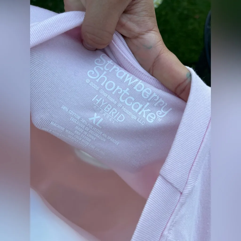 Strawberry Shortcake Pink Tee Size XL - Image 5