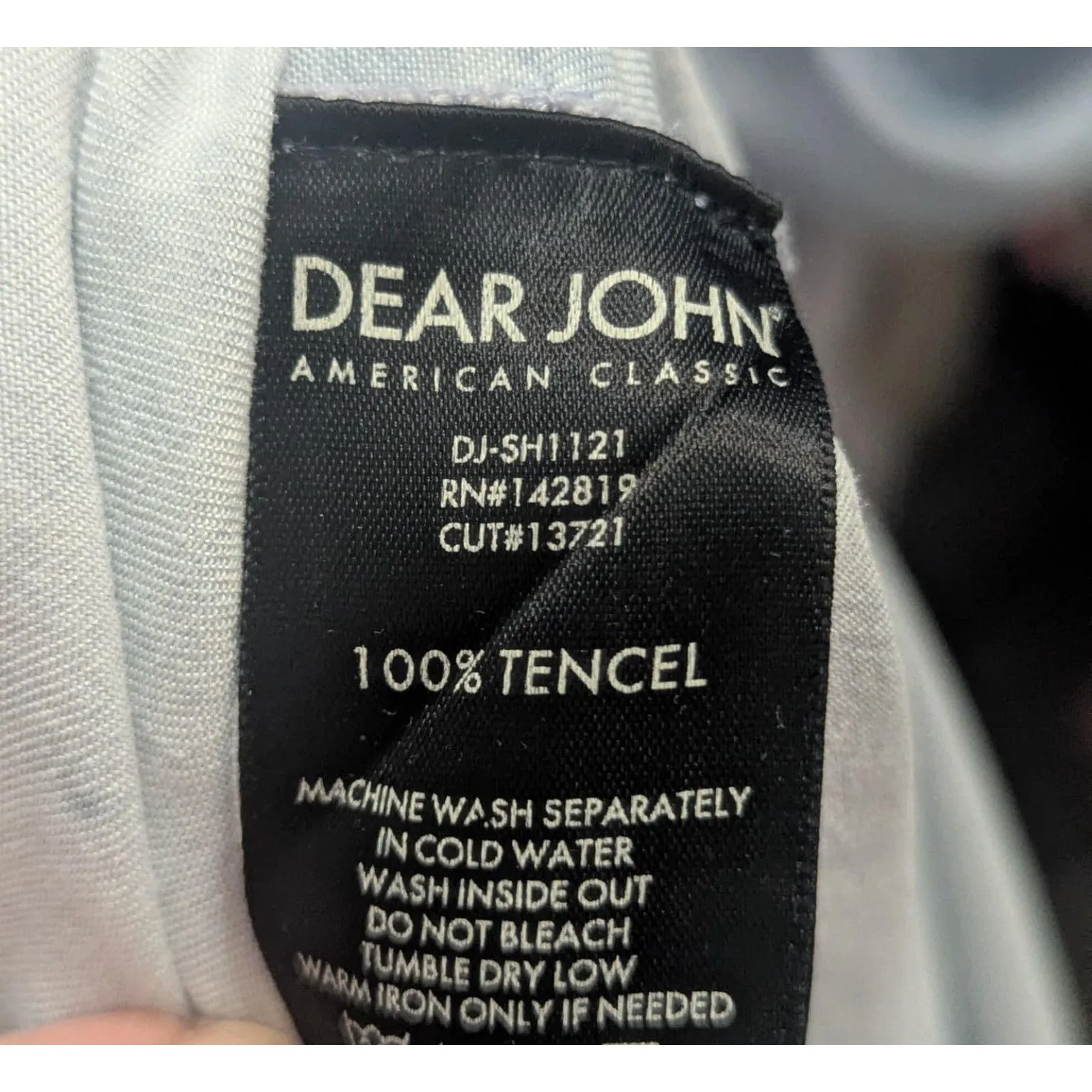 DEAR JOHN Denim Blue Embroidered Boho Tunic Blouse Small - Image 4