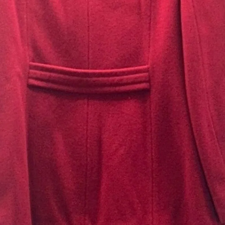 Jones New York Peacoat Jacket Size 8‎ Wool - Image 5