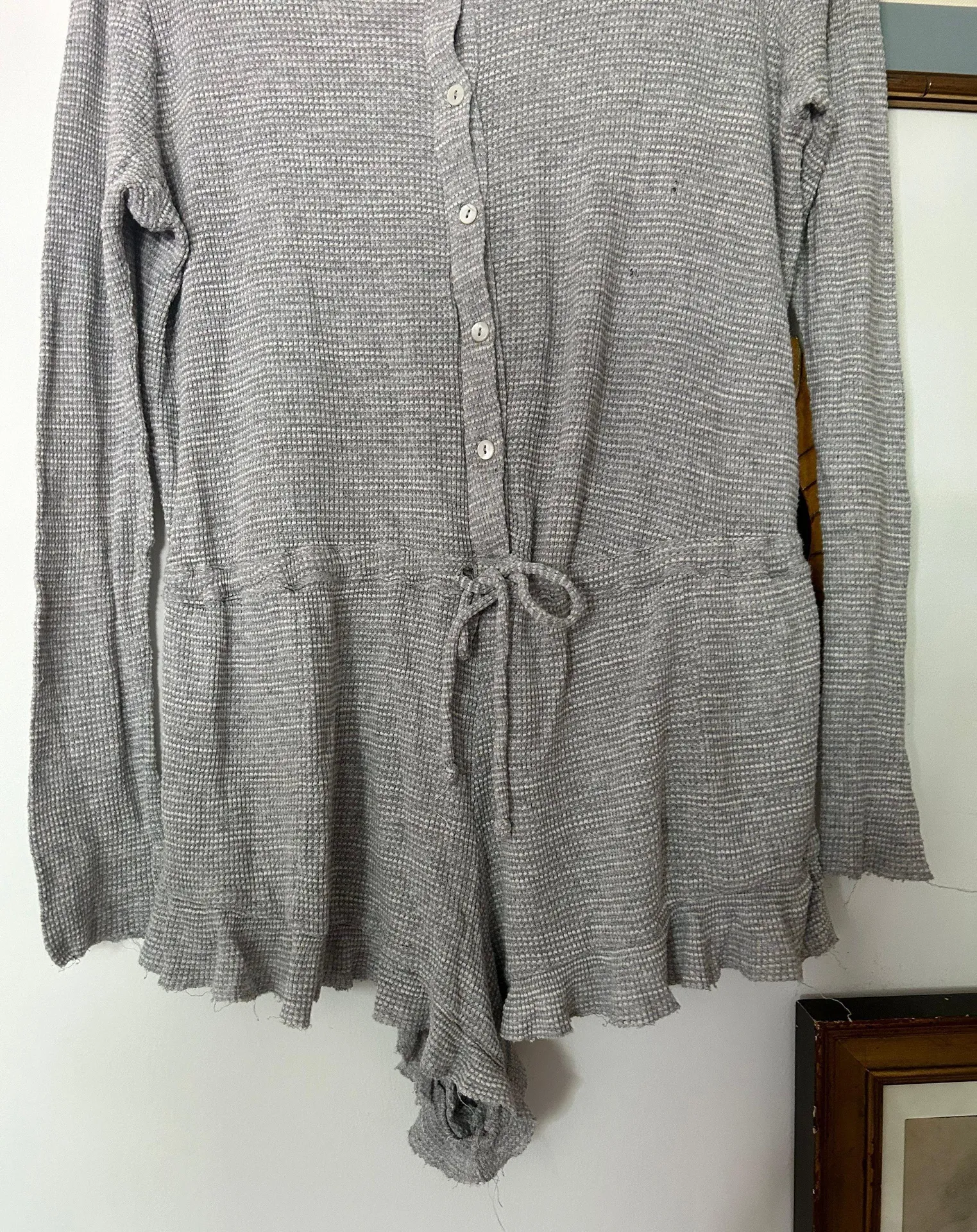 Grey Lounge Romper - Image 4