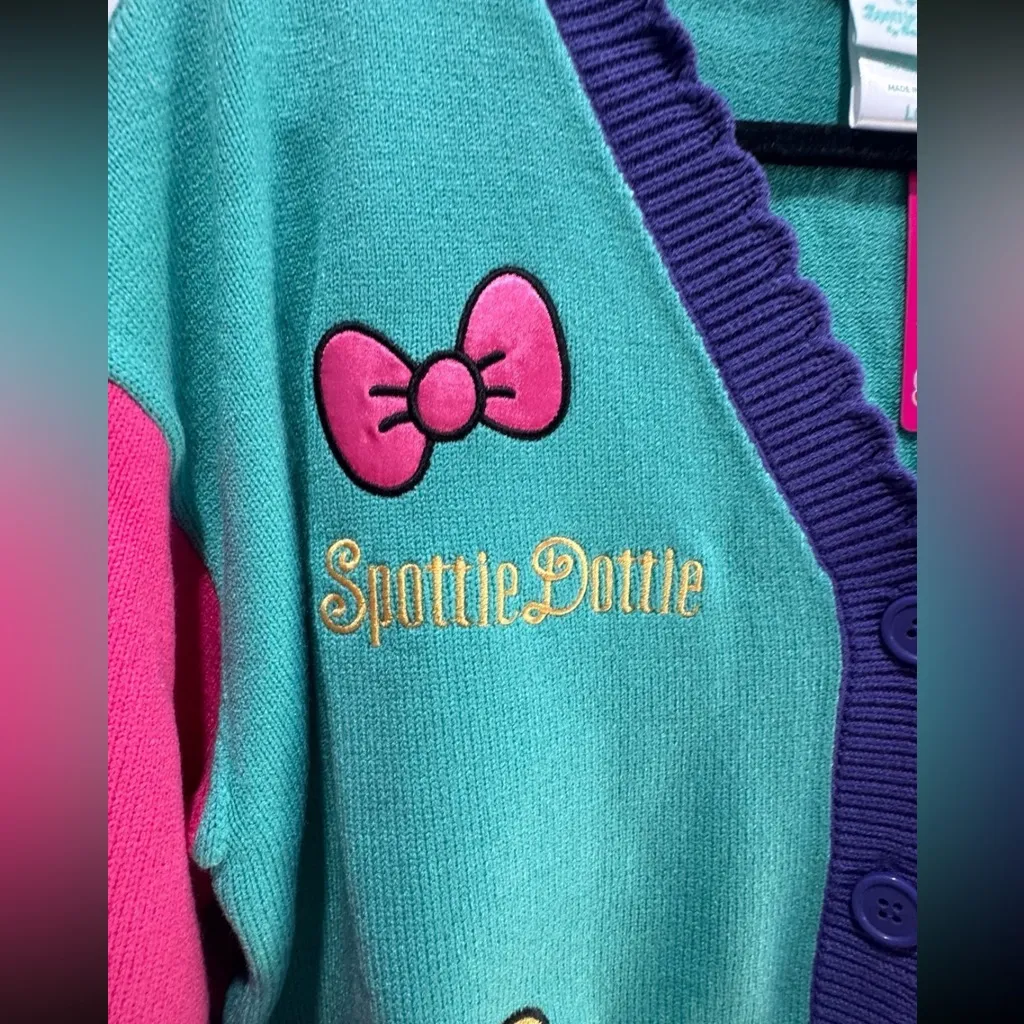 Sanrio Spottie Dottie Color Block Women's Cardigan - Image 3