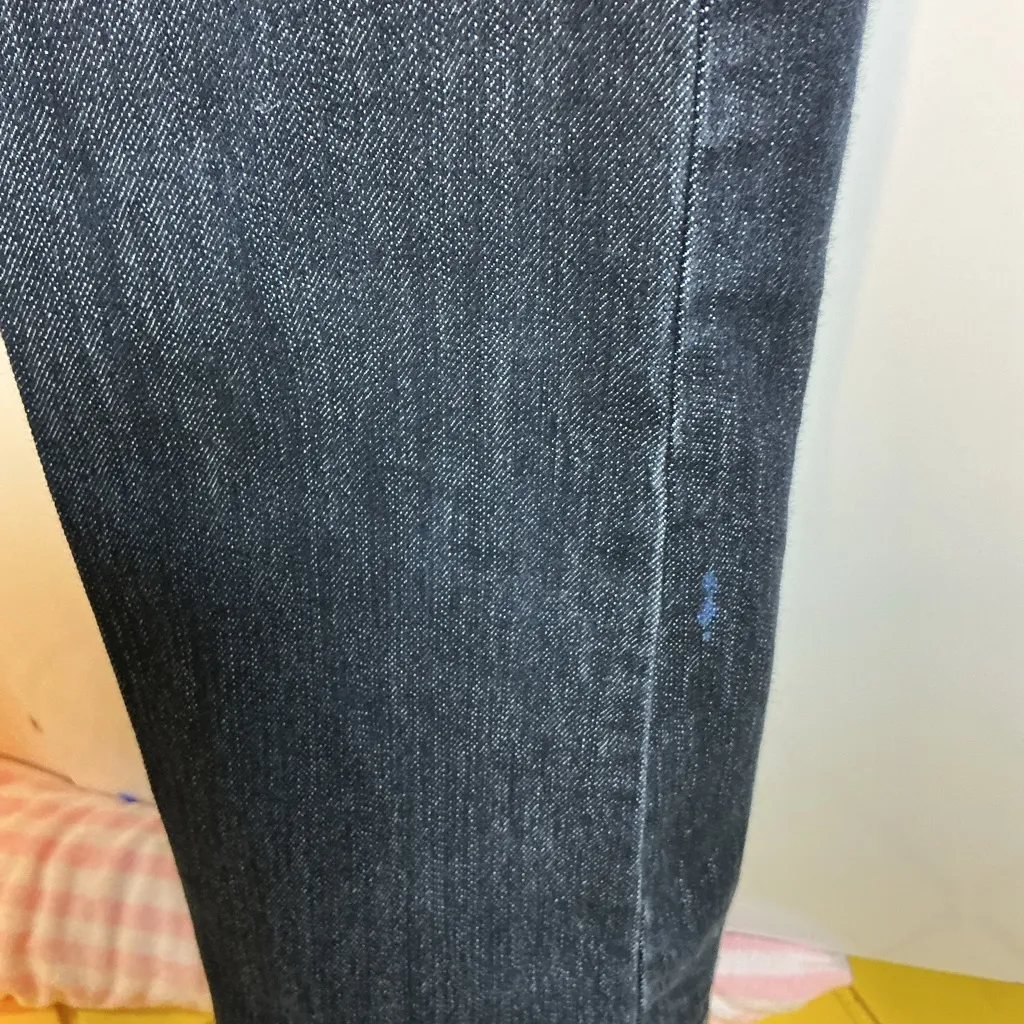 Michael Kors Dark Blue Flare Jeans - Image 8