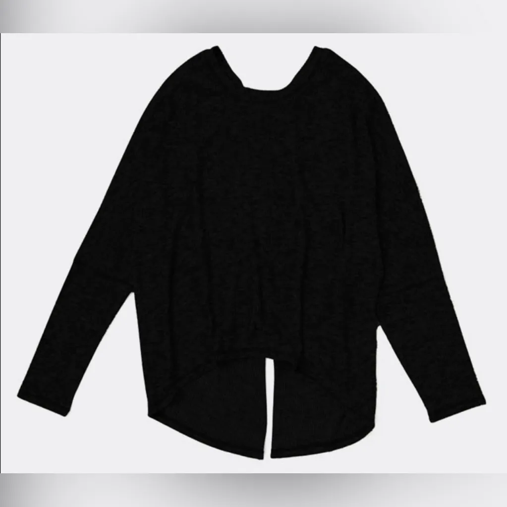 Matilda Jane Womens Leana Drape Split Back Long Sleeve Top Size Med - Image 10