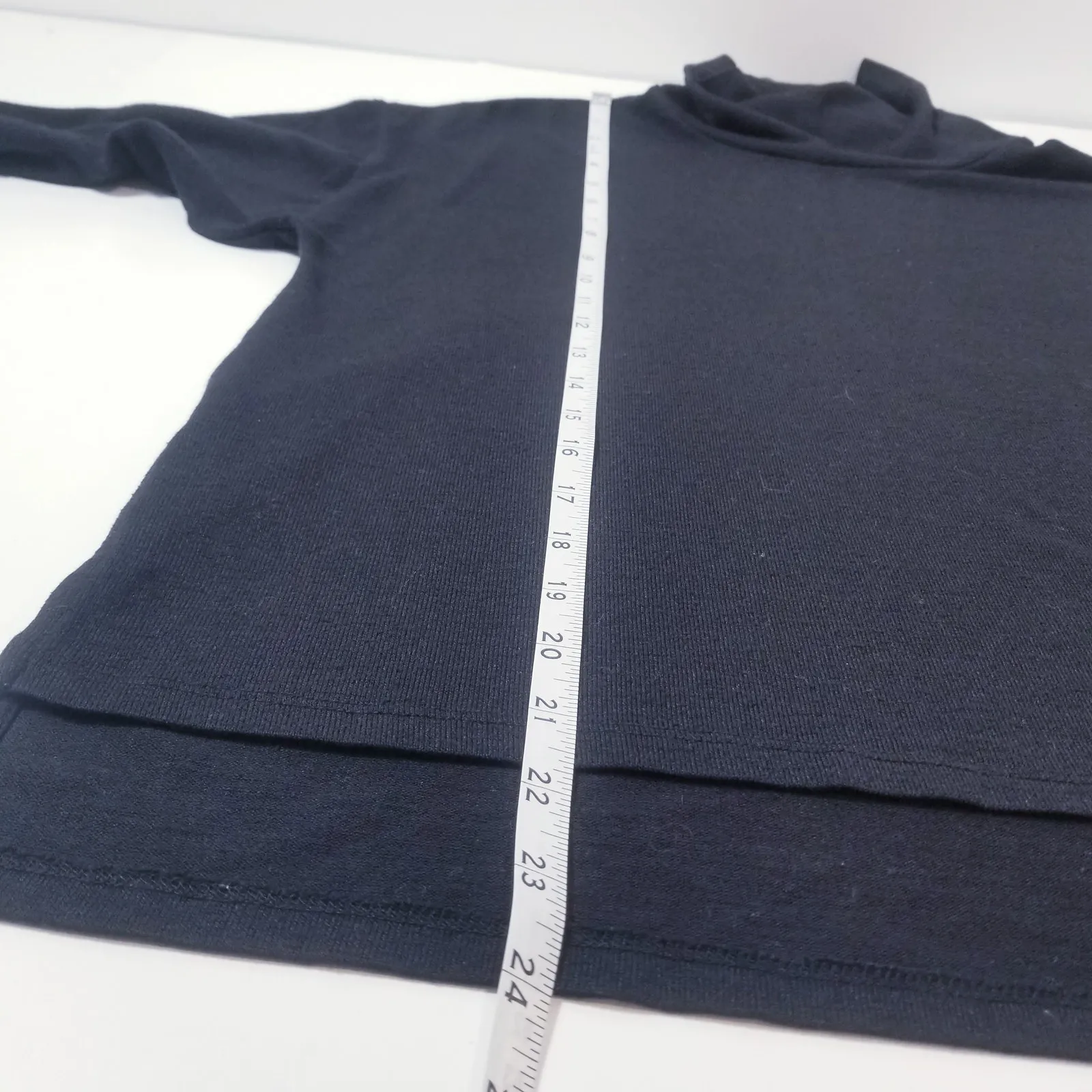 ARITZIA Wilfred Free Black Knit Turtle Neck Pullover Sweater Side Slits - Image 6