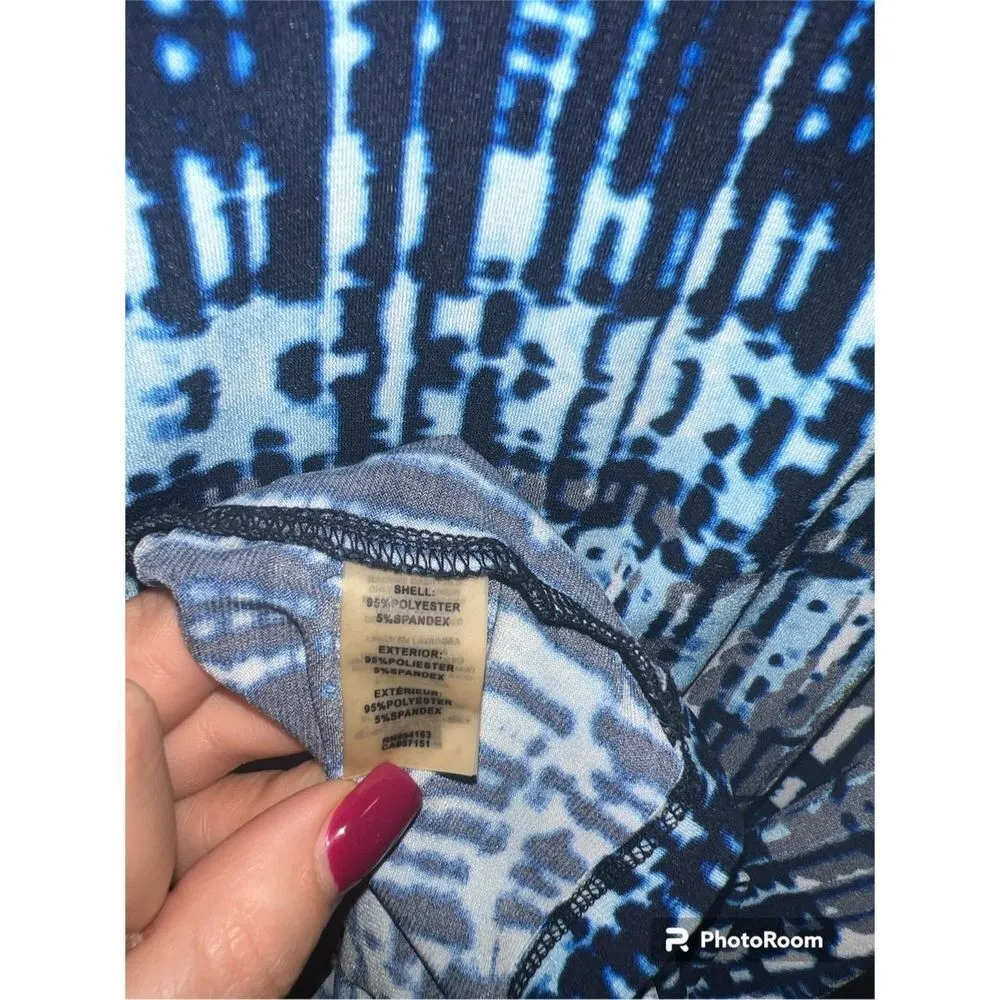 ✨Guess Multi Color Printer 3/4 Sleeve Tie Waist Dress✨ - Image 8