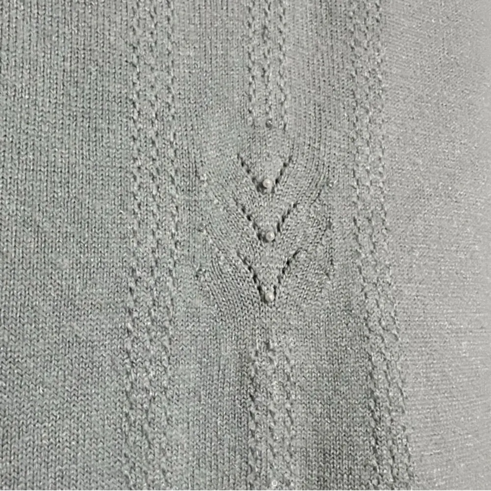 Vintage Koret Beaded Acrylic Sweater Size M - Image 4