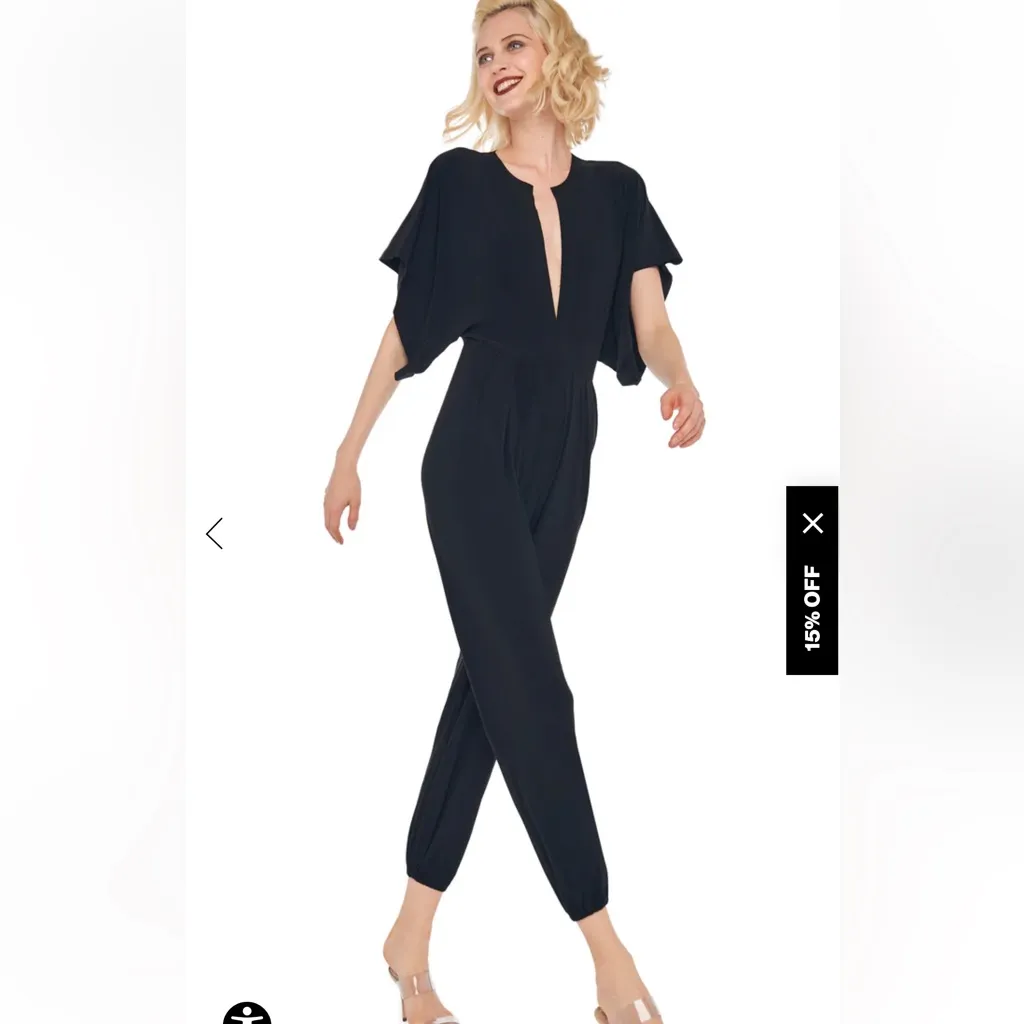 Norma Kamali Rectangle Jog Jumpsuit - Image 4