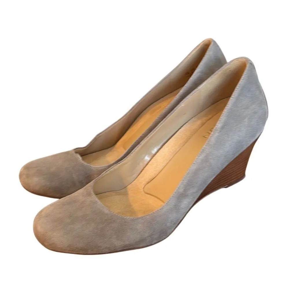 Naturalizer Emily suede wedge pumps size 7.5 - Image 2