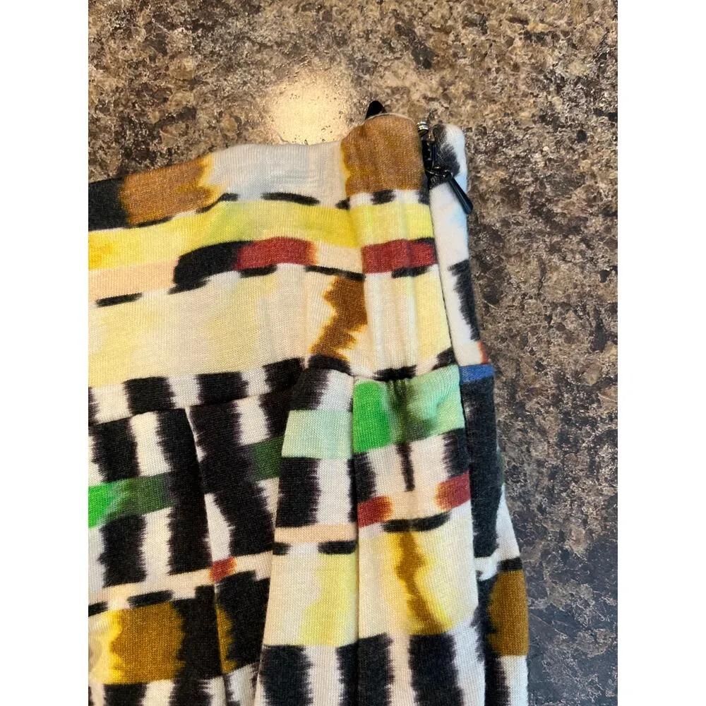 Paul Smith Black Label Multi Color Balloon Hem Mini Skirt Size Large - Image 3