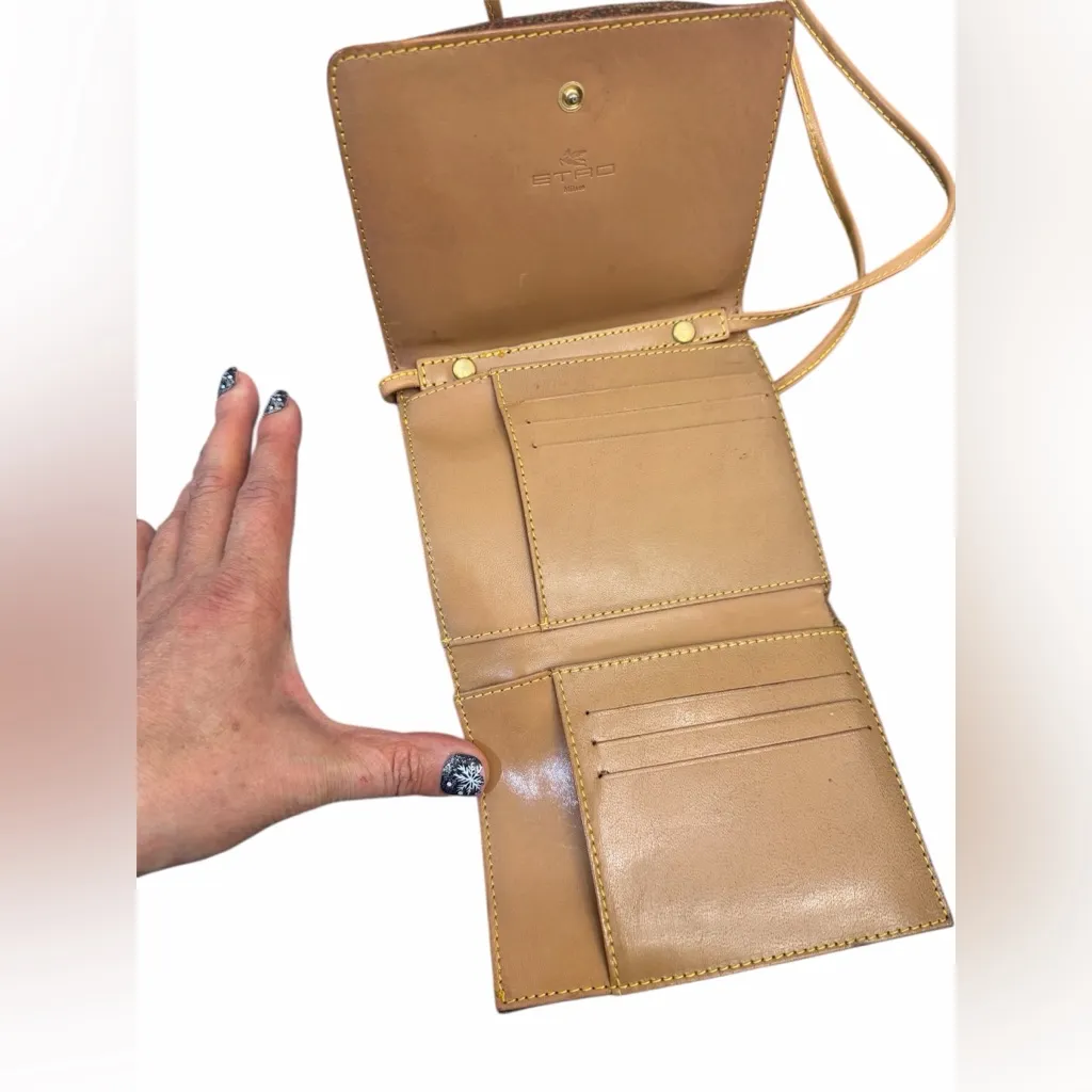 Etro Multicolor Patterned Crossbody Bag Brown - Image 3