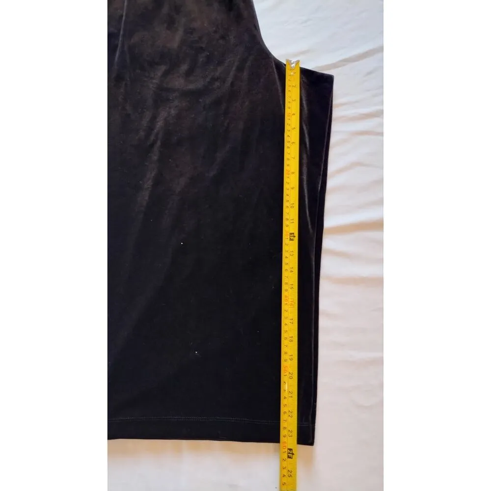 Torrid Black velvet culotte pants Size 2 - Image 10